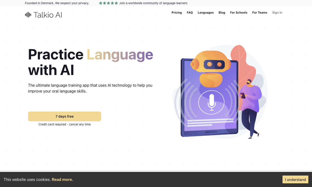 Talkio AI — превью