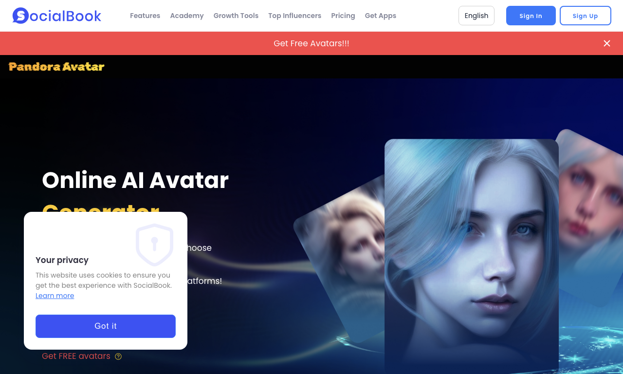 Pandora Avatars — превью