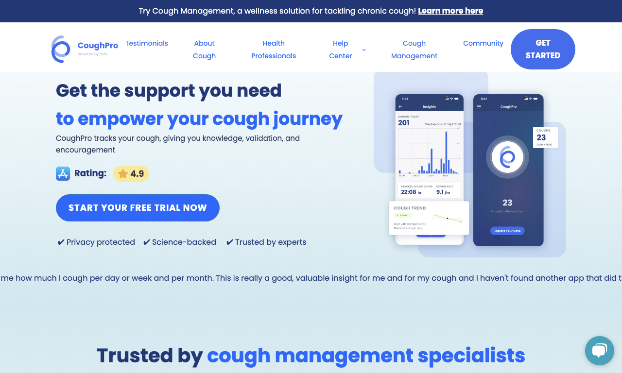 CoughPro — превью
