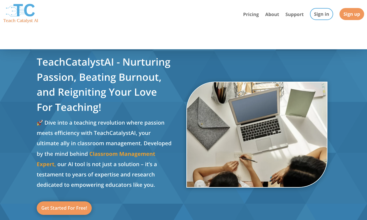 Teach Catalyst AI — превью