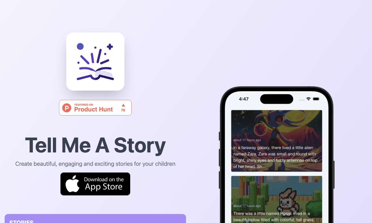 Tell Me A Story — превью