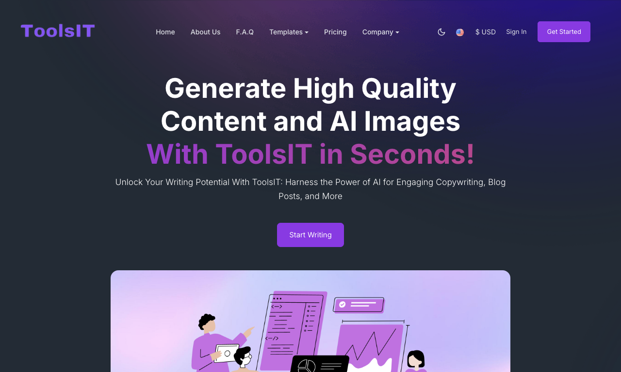 Toolsit AI — превью