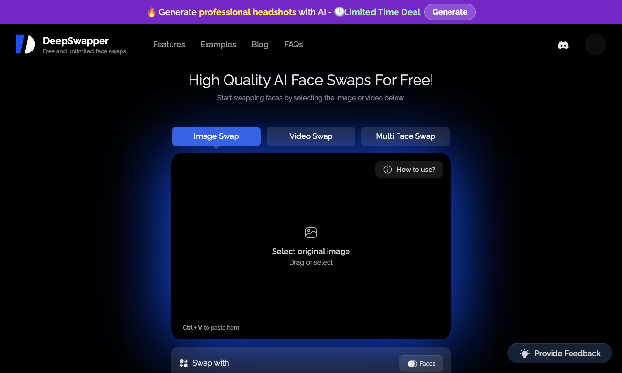 DeepSwapper AI — превью