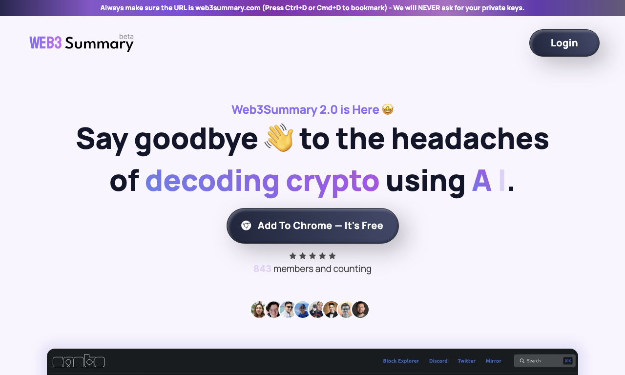Web3 Summary — превью