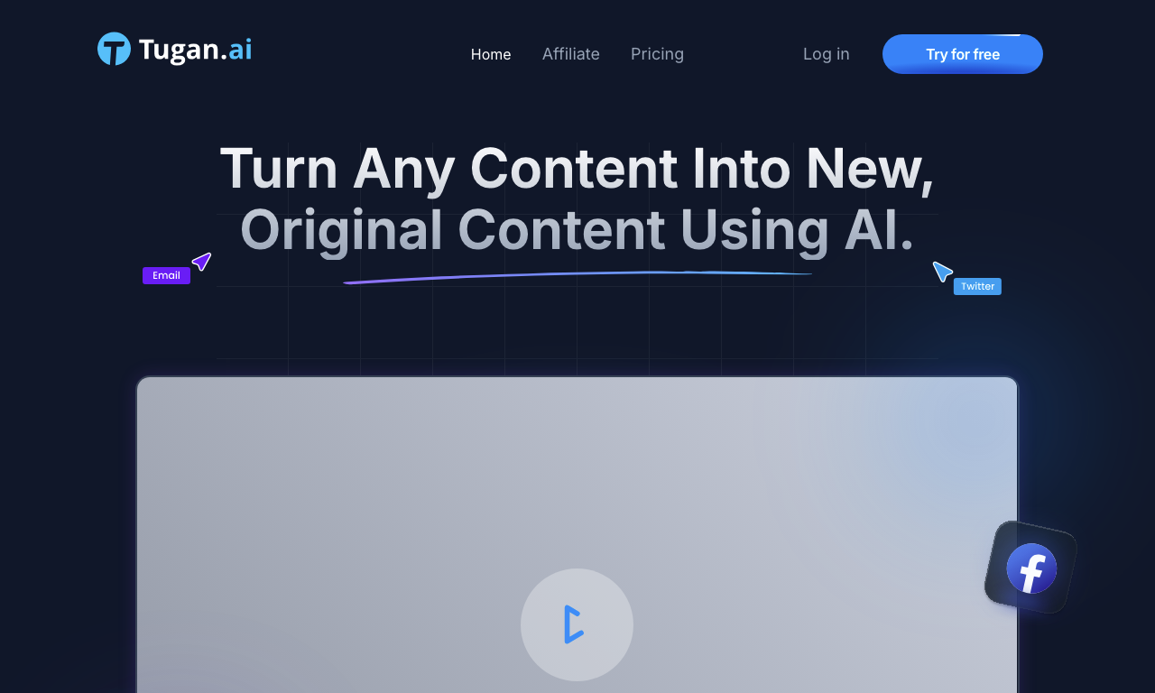 Tugan AI — превью