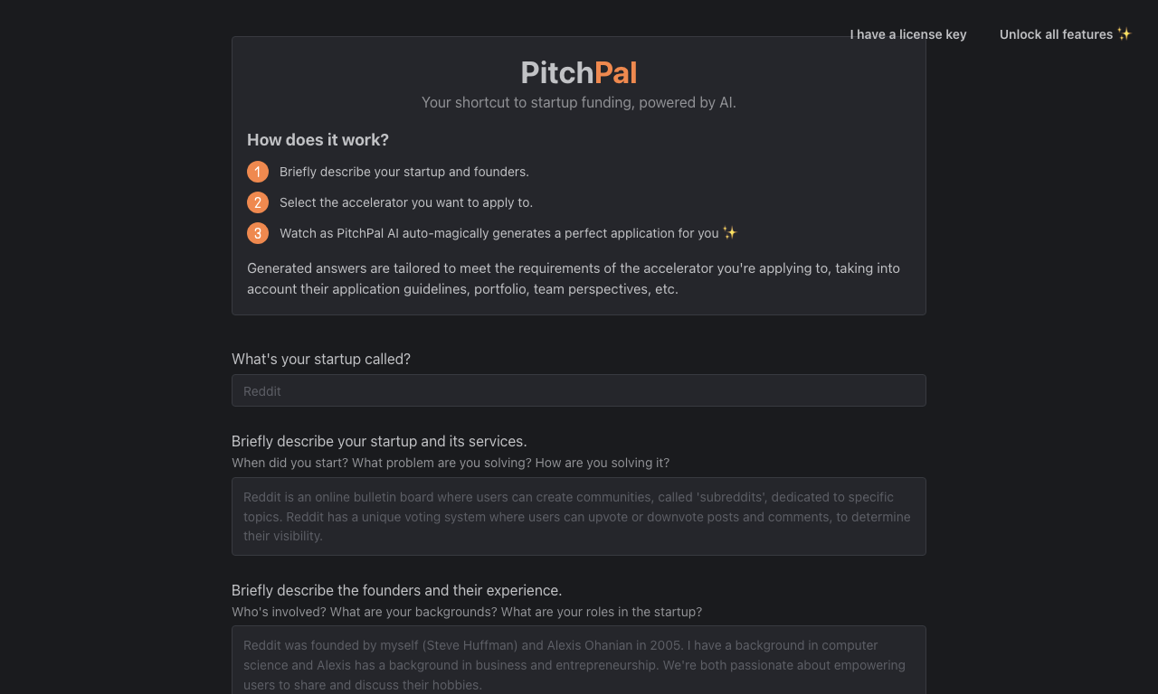 PitchPal — превью