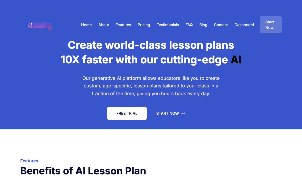 AI Lesson Plan — превью