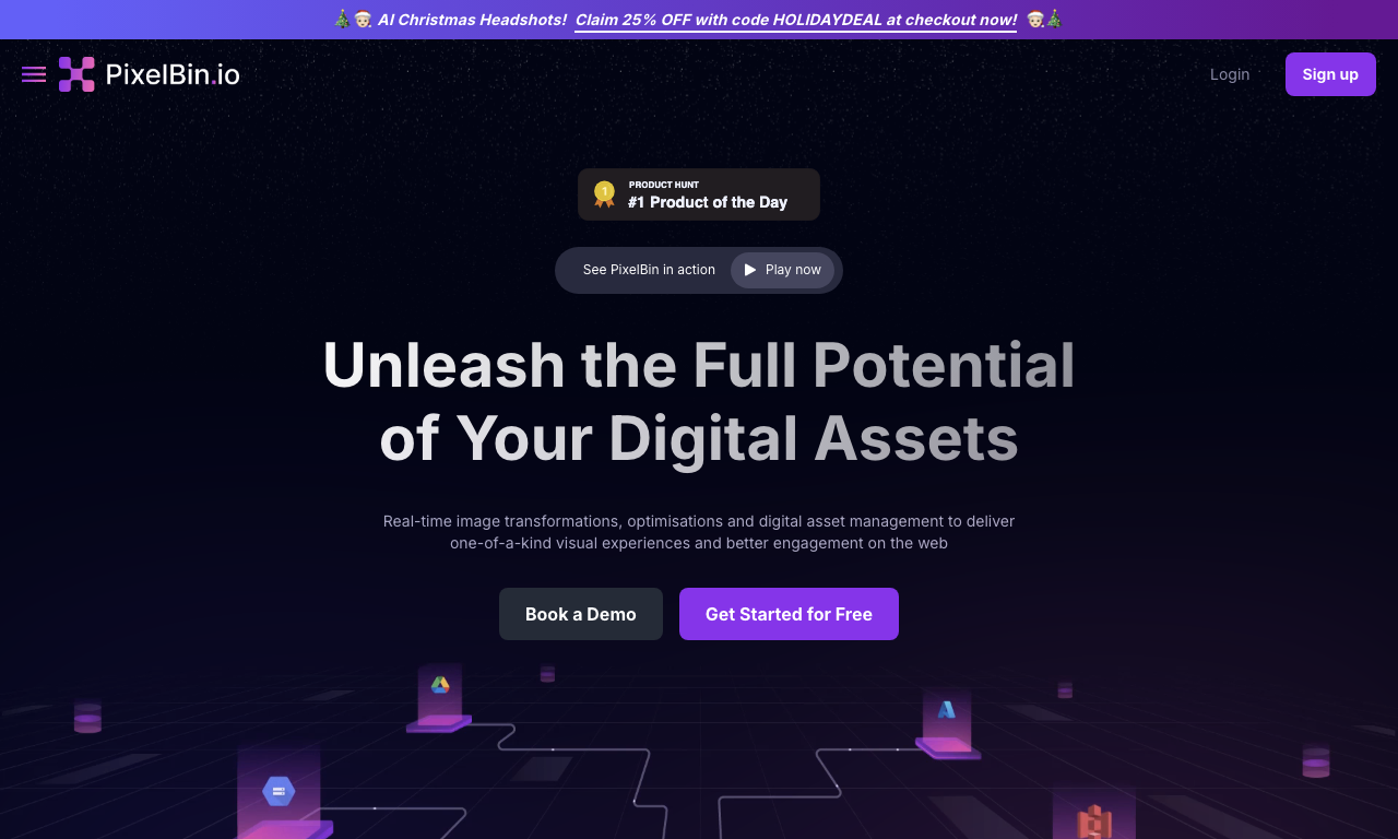 Pixelbin — интерфейс