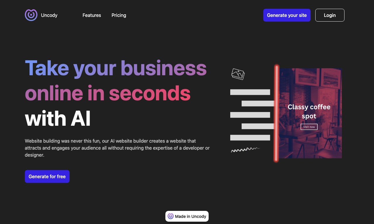 Unicody — интерфейс