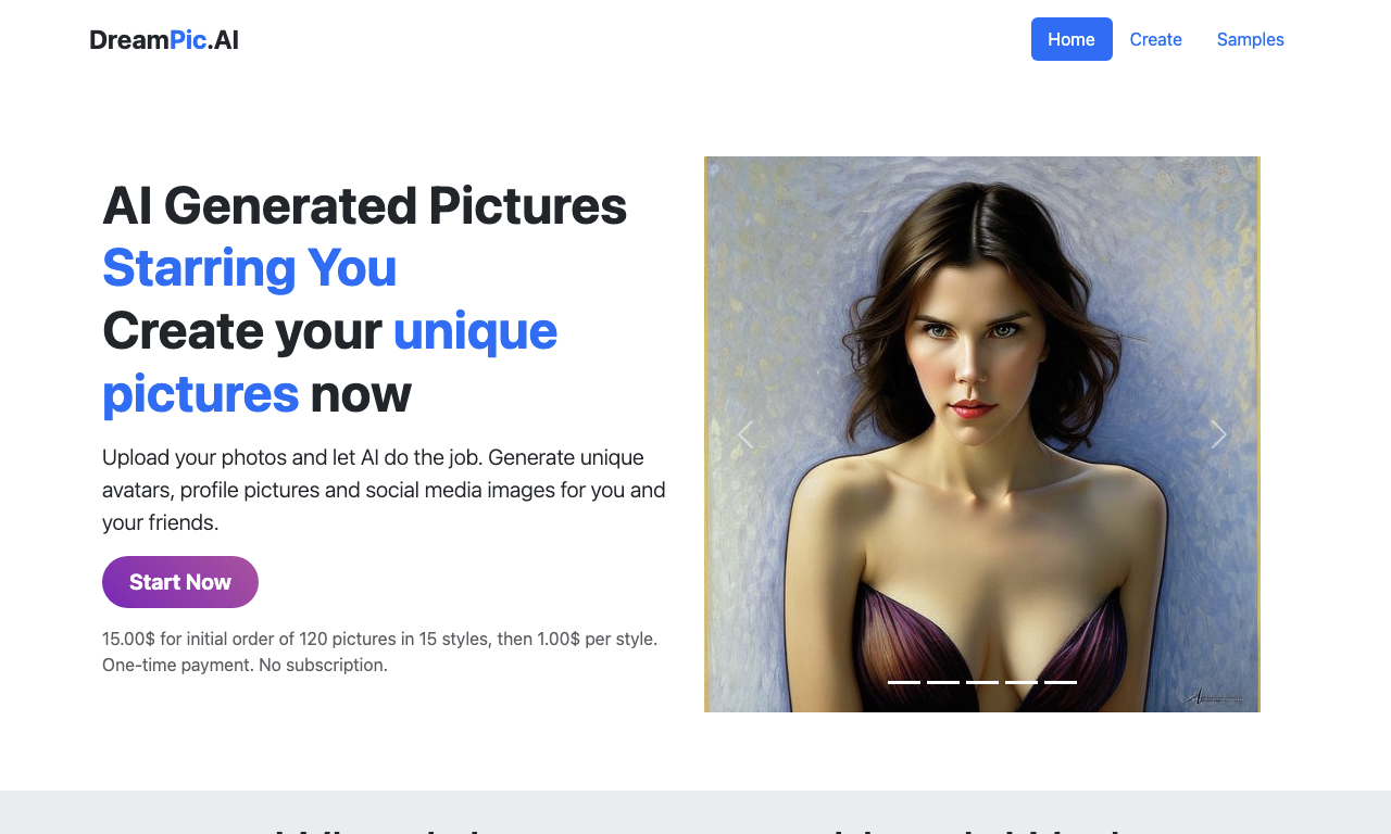 DreamPic AI — превью