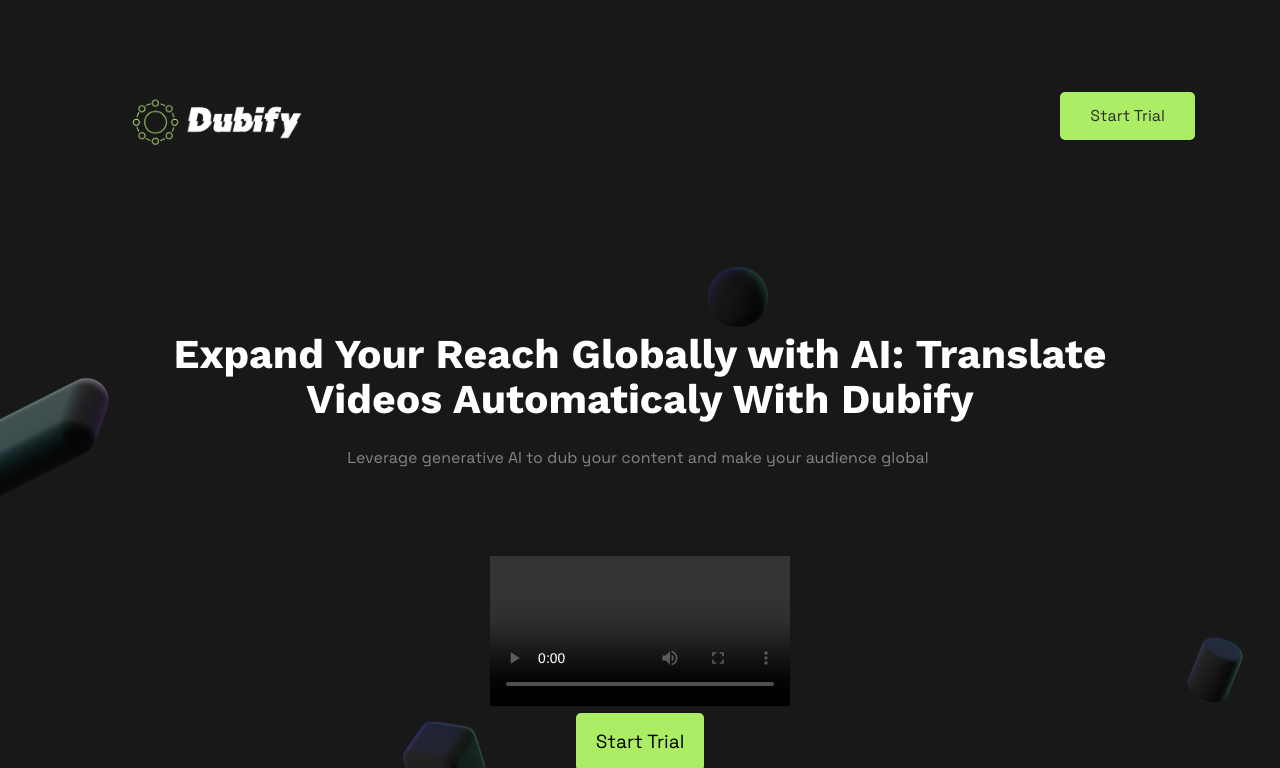 Dubify — превью