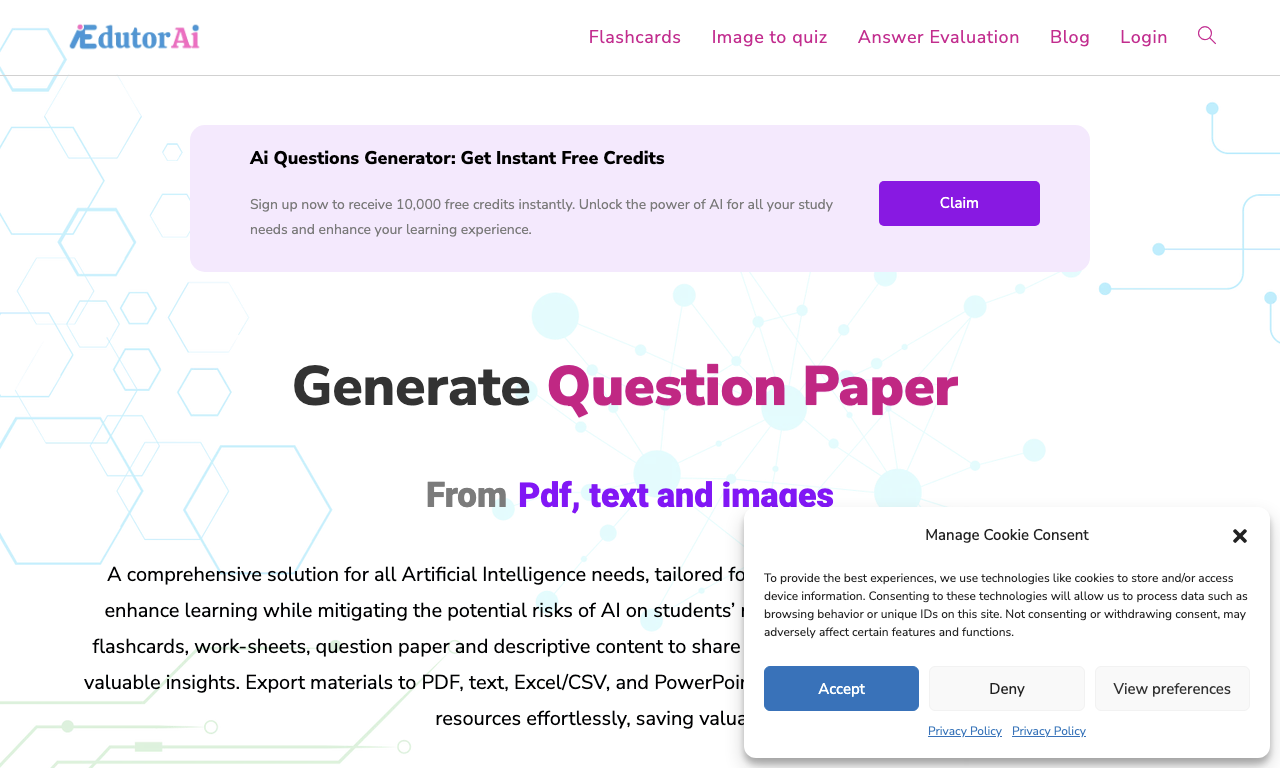 Edutor AI — превью