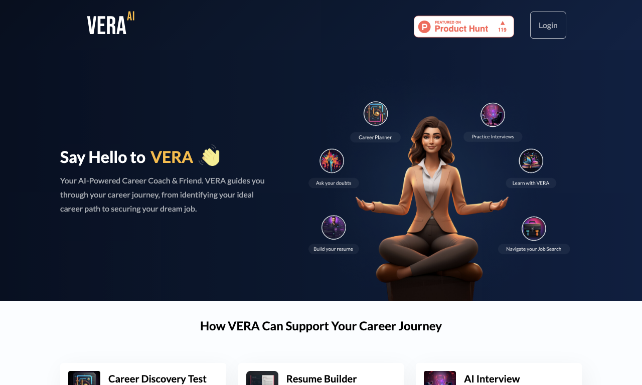 VERA — интерфейс