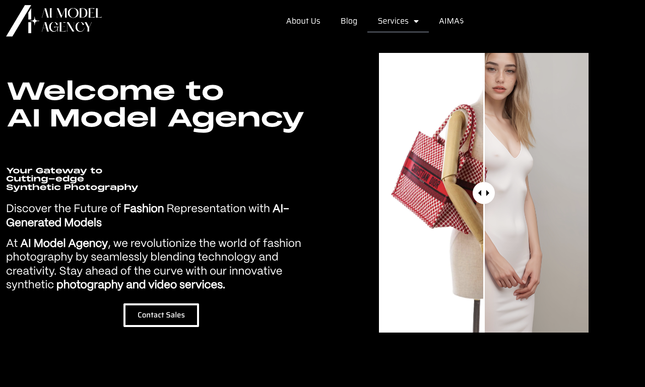 AI model agency — превью