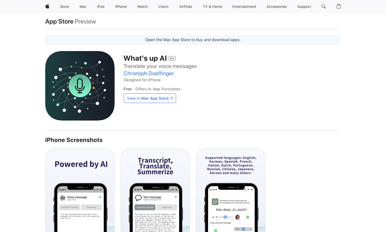 What's up AI — превью