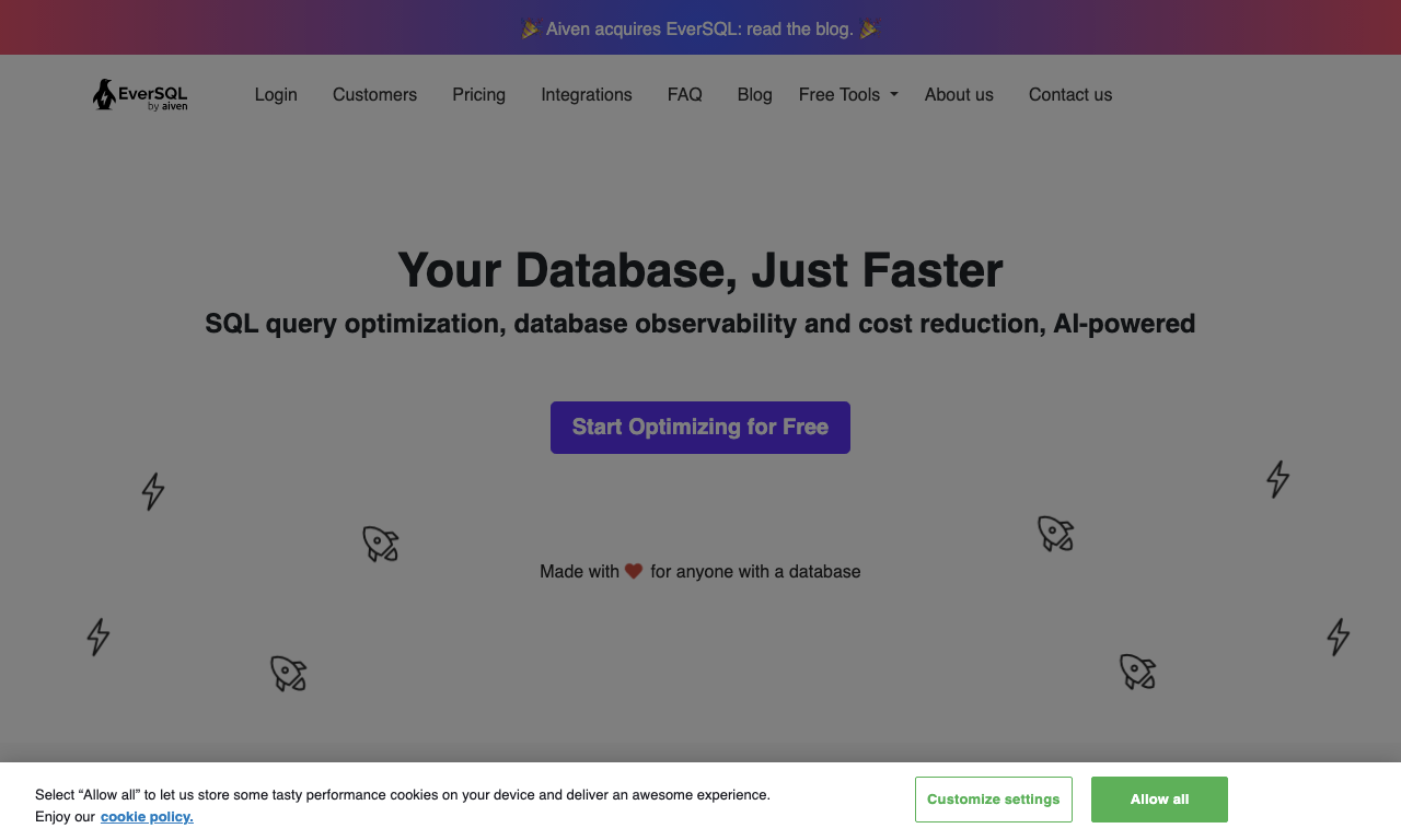 EverSQL — превью