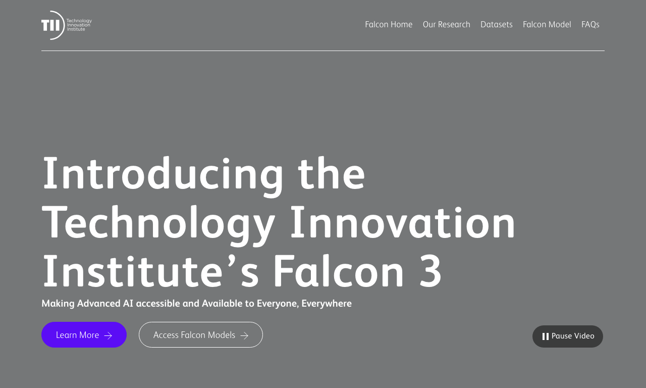 Falcon LLM — превью
