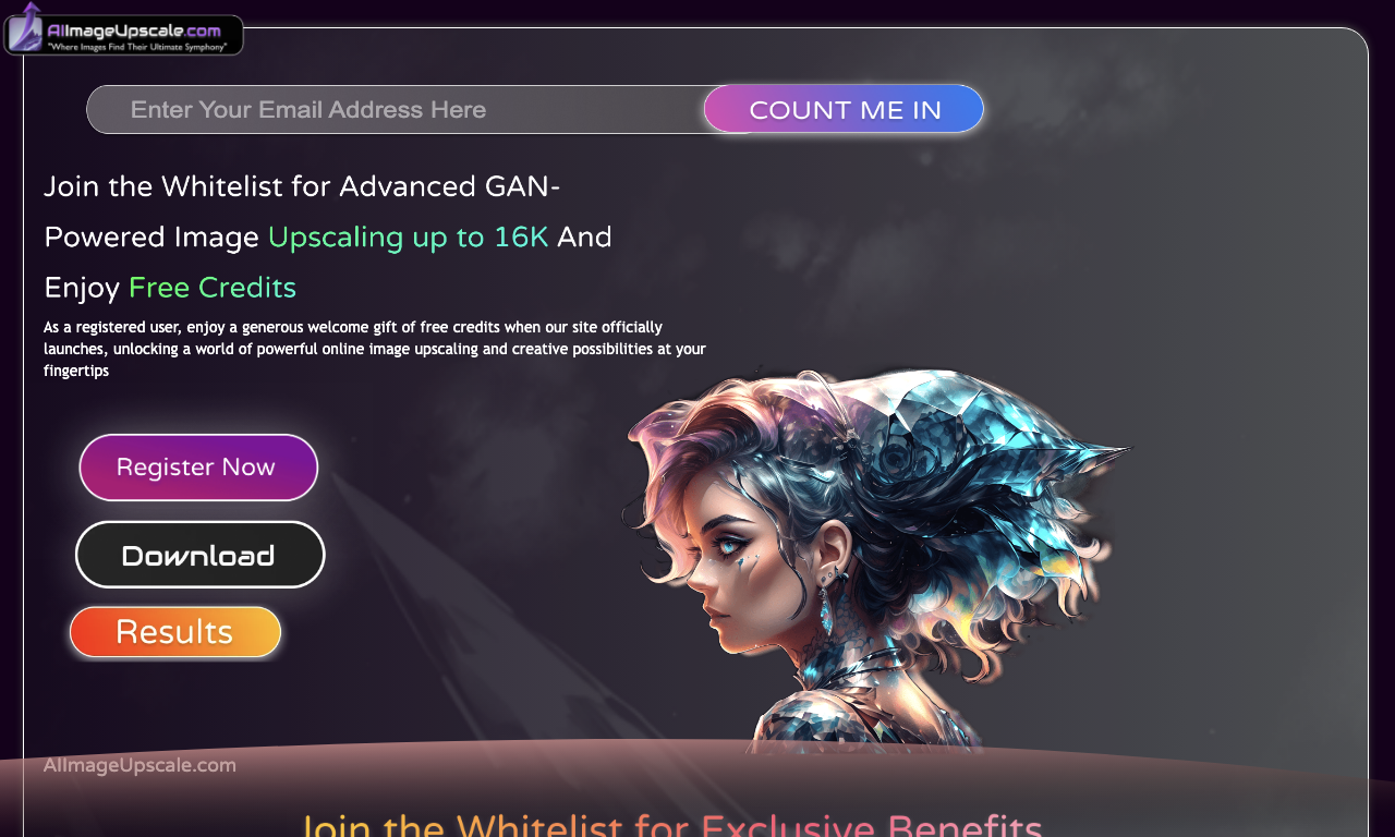 AI Powered Image Upscaler — превью