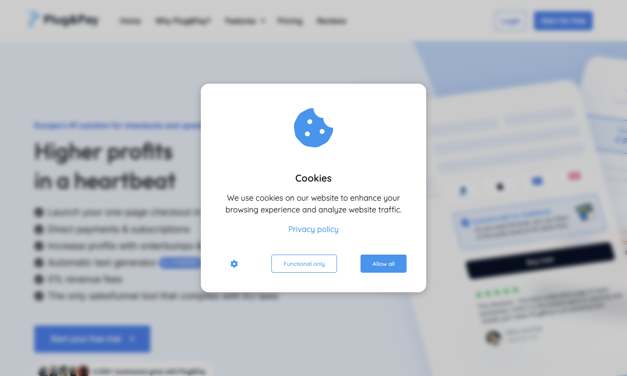plugandpay.com — превью