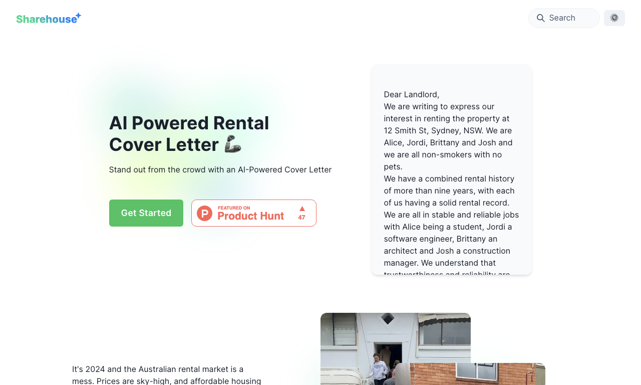 AI Rental Cover Letter — превью
