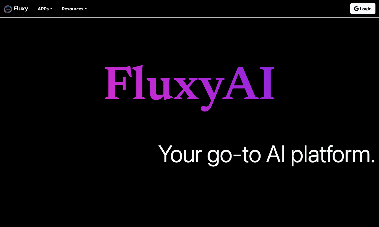 Fluxy AI — превью
