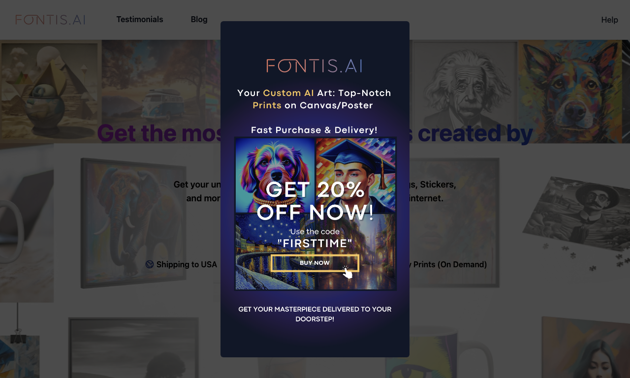 Fontis — интерфейс