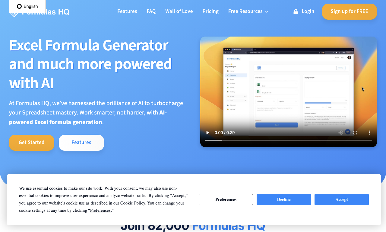 Formulas HQ — превью