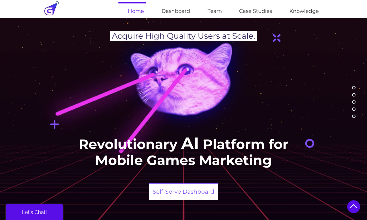 Gamelight — интерфейс