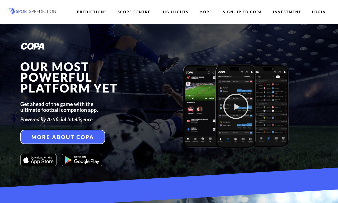 AI Sports Prediction — превью
