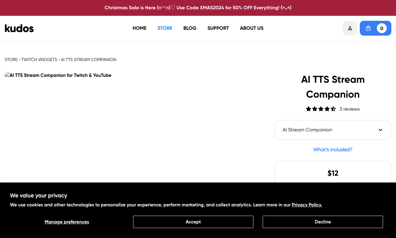 AI Stream Companion — интерфейс