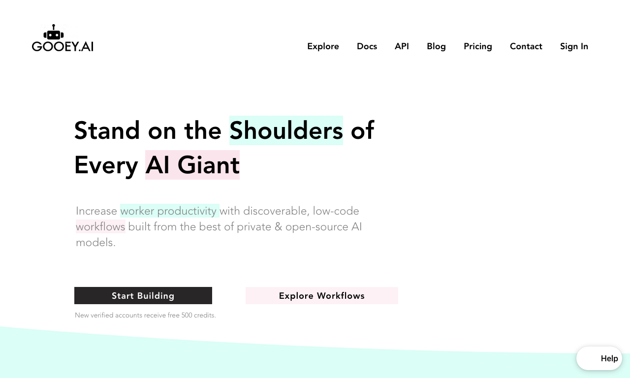 Gooey AI — превью