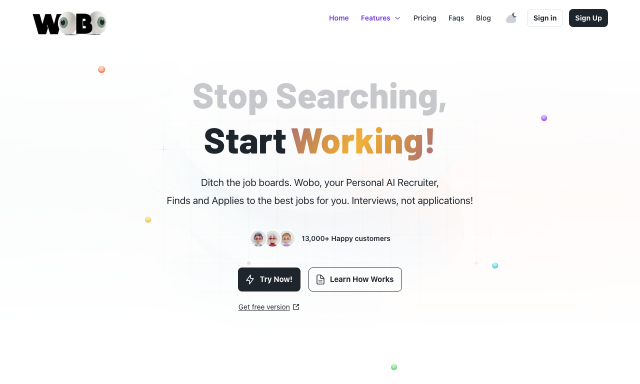 Wobo AI — превью