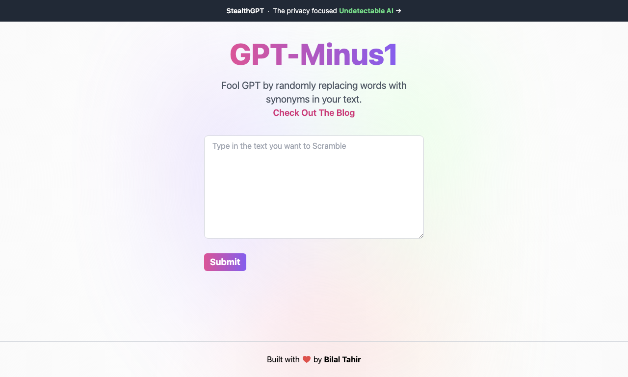 GPT-Minus1 — превью