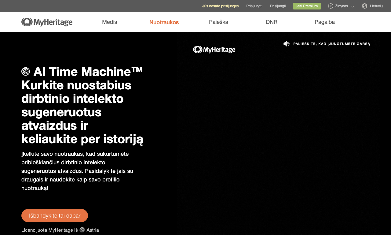 AI Time Machine — превью