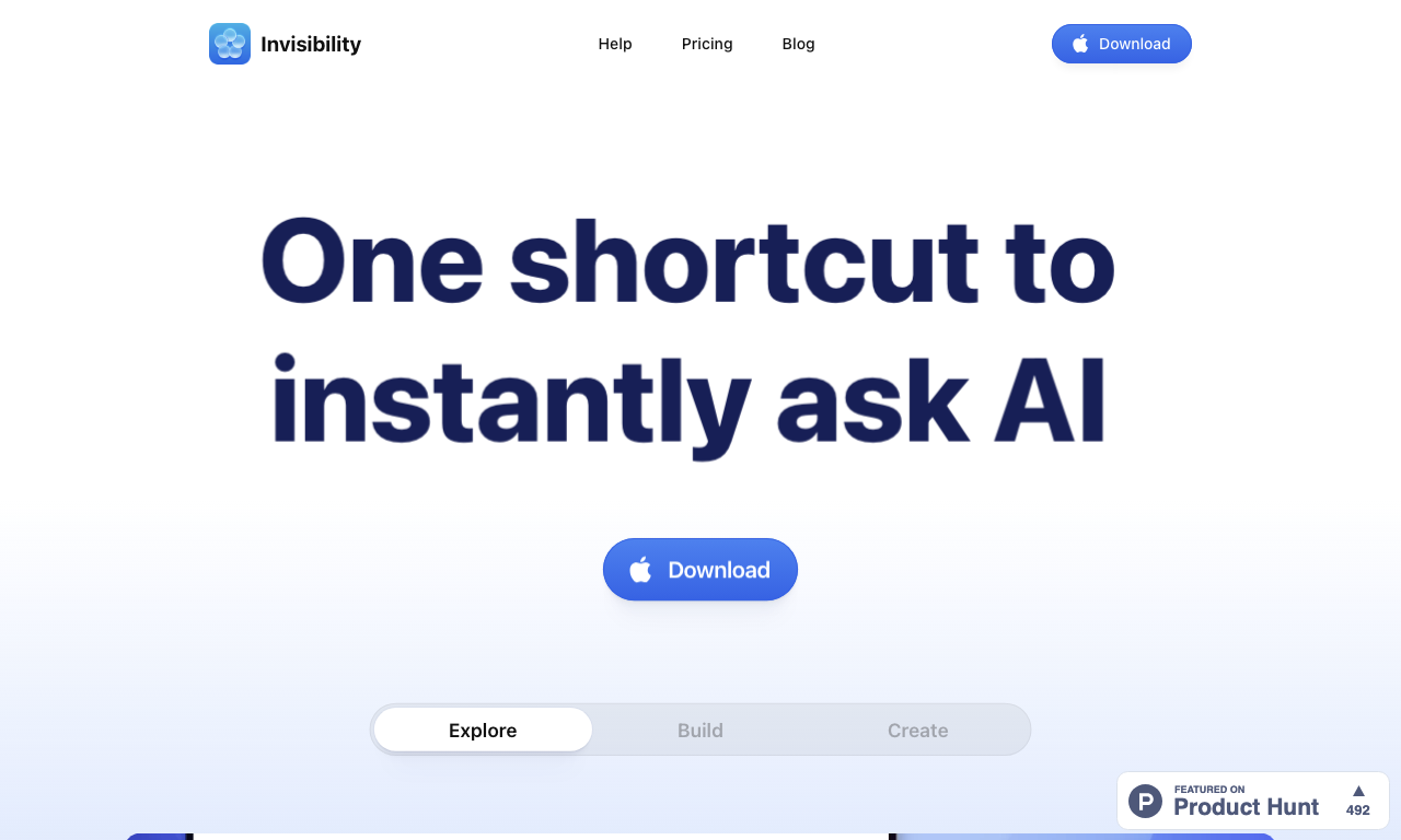 Gravity — интерфейс