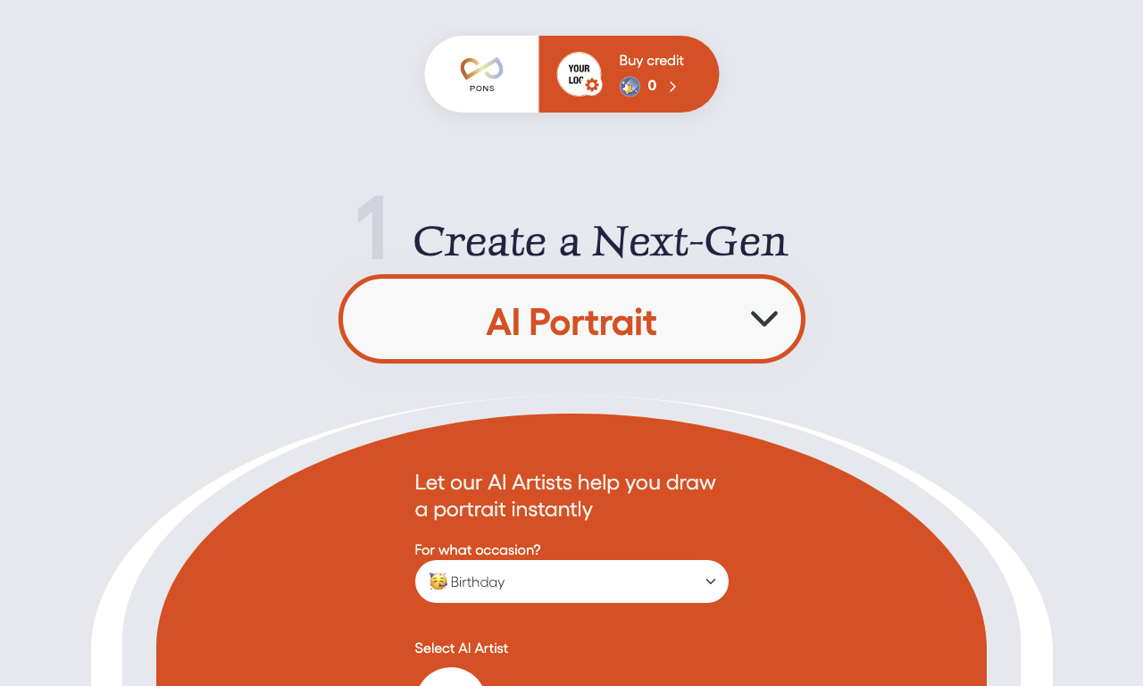 PONS AI — интерфейс