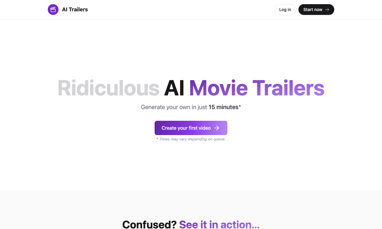 AI Trailers — превью