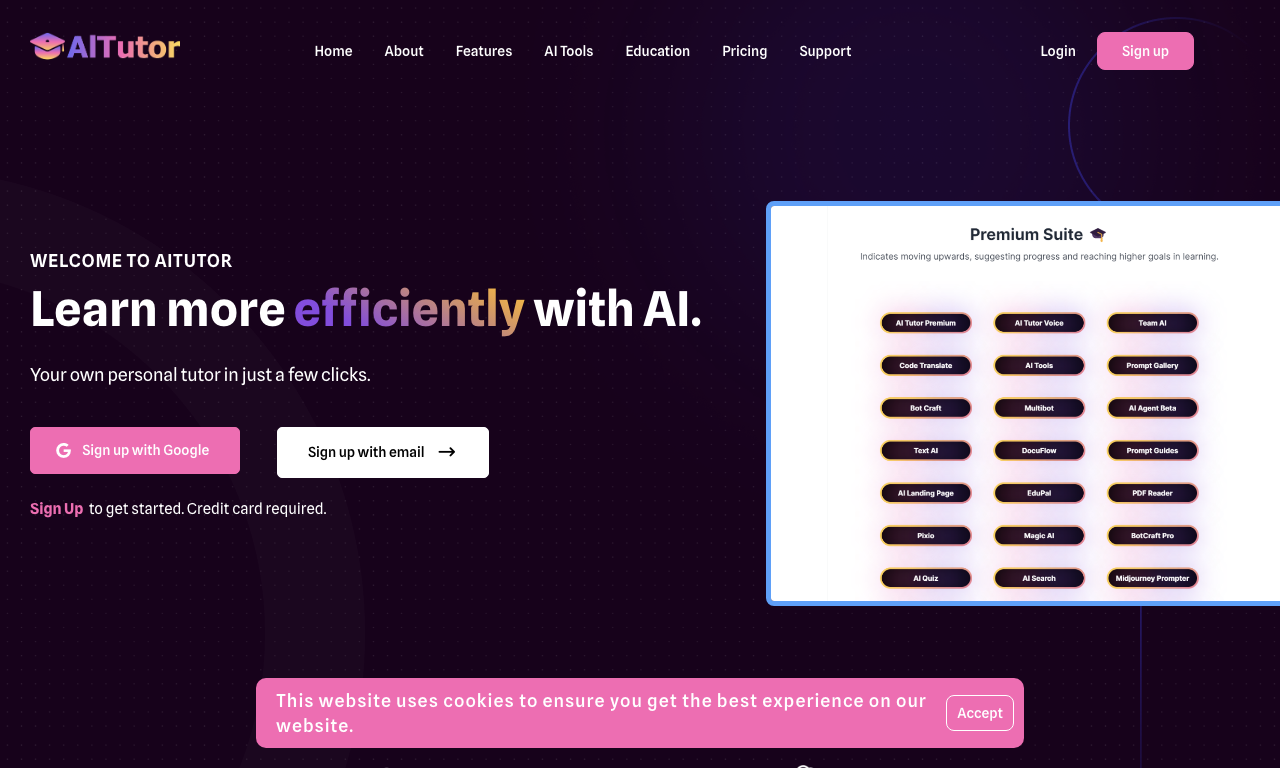 AI Tutor — превью
