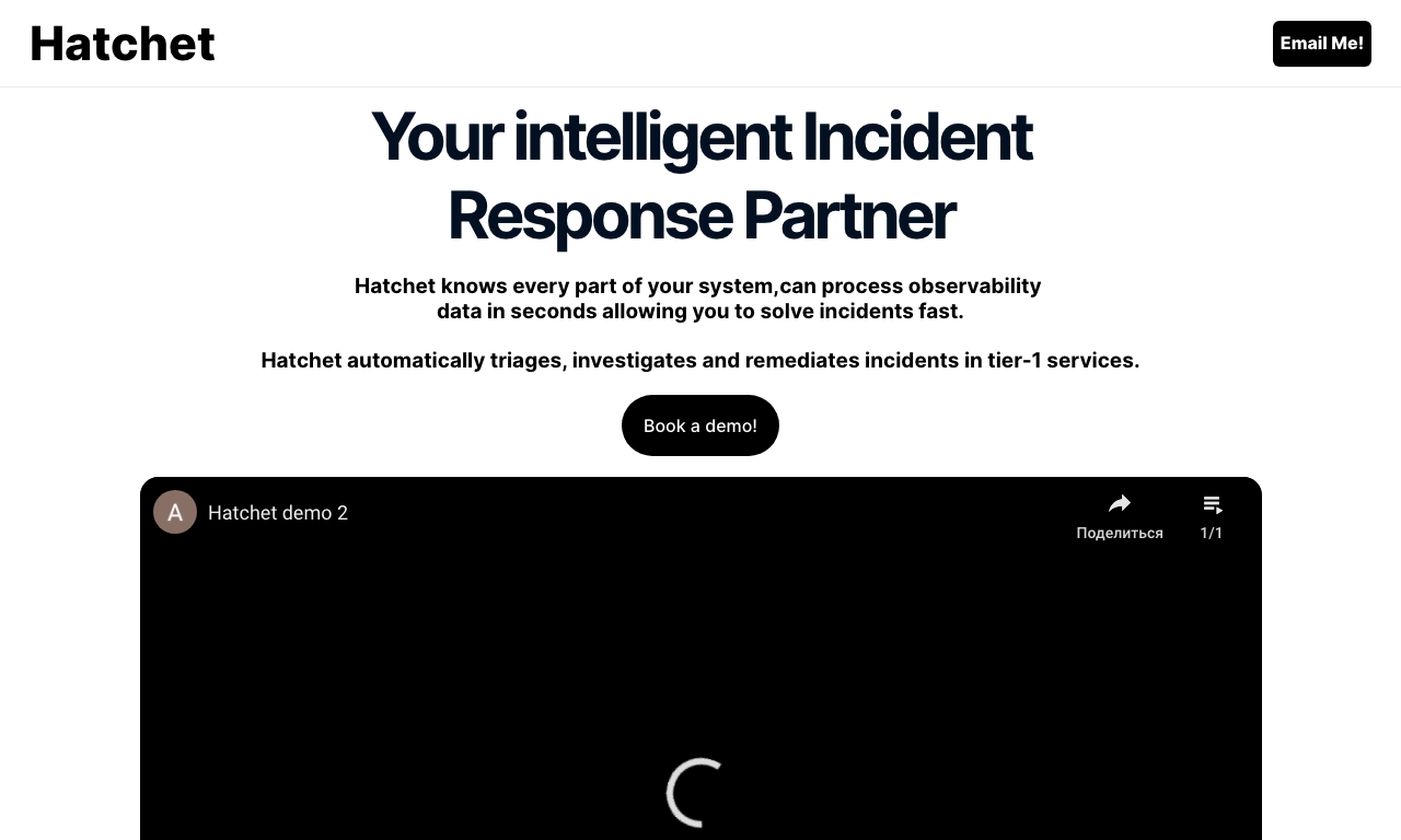 Hatchet — превью