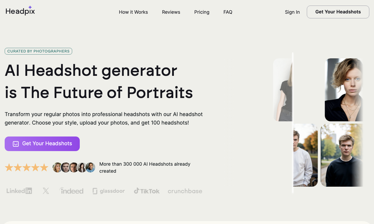 Headpix AI — превью