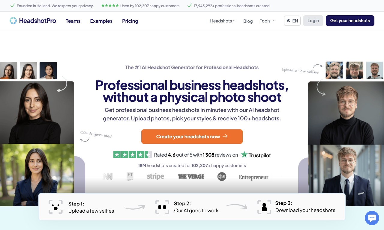 Headshotpro — превью