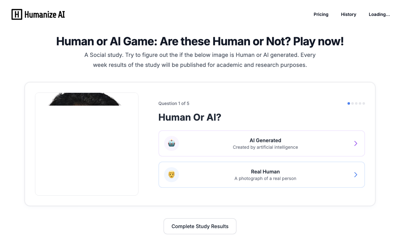 Human or AI — превью