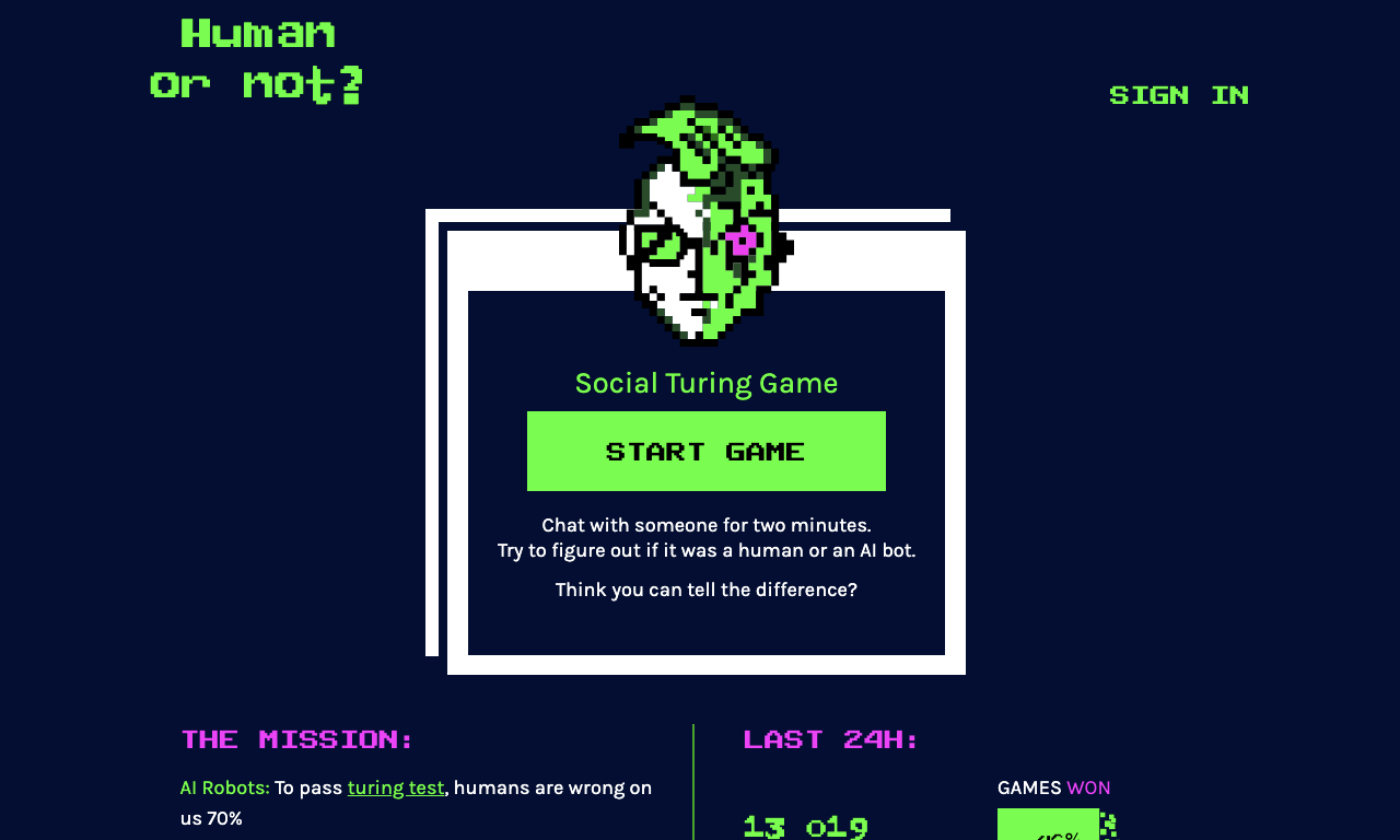 Humanornot — превью