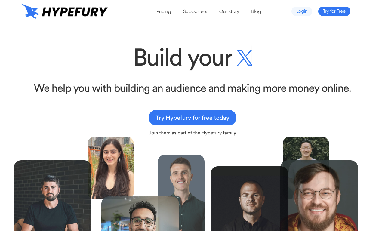Hypefury — интерфейс