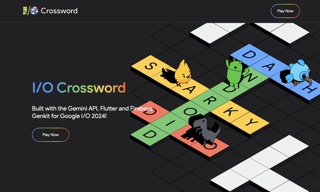 I/O Crossword — превью