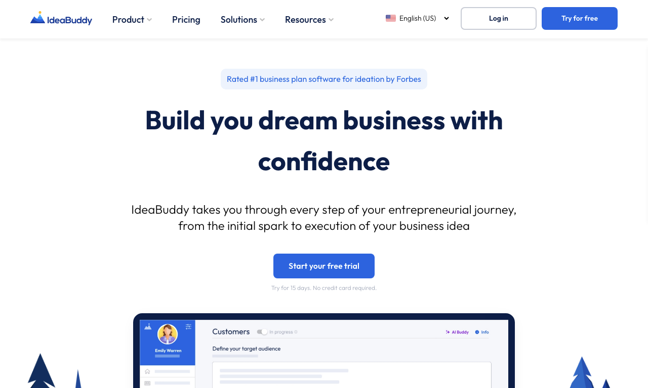 Ideabuddy — интерфейс