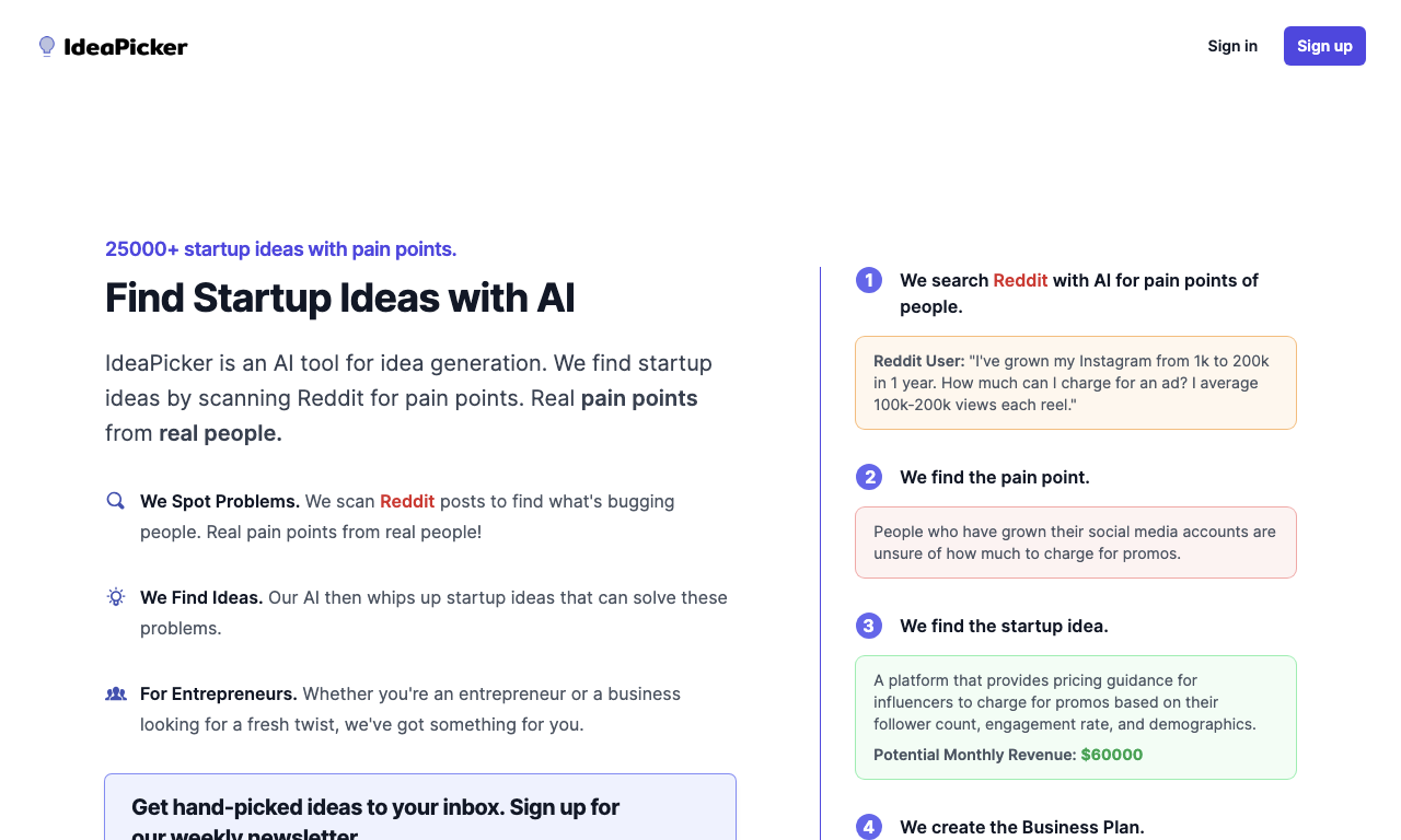 Ideapicker — превью