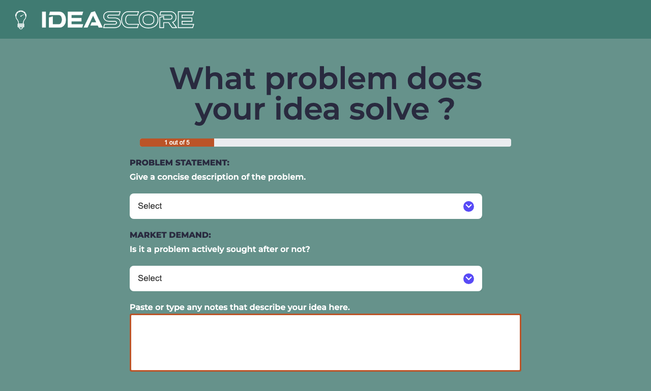 IdeaScore — превью