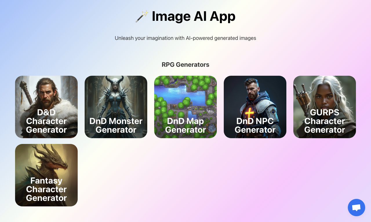 Image AI App — превью