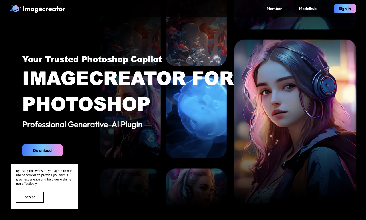 ImageCreator for PS — интерфейс